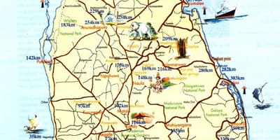 Sri Lanka tuwarisam mapa