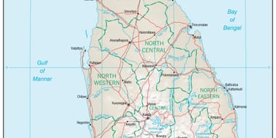 Mapa Sri Lanka street view